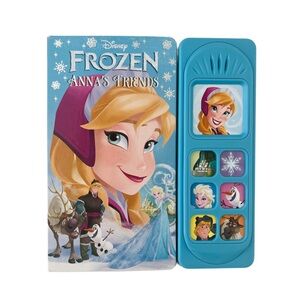 Disney Frozen Anna's Friends Interactive Sound Book - Blue